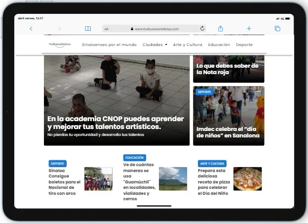 Caso de Éxito: TUSBUENASNOTICIAS.COM SASS para multimedio de México