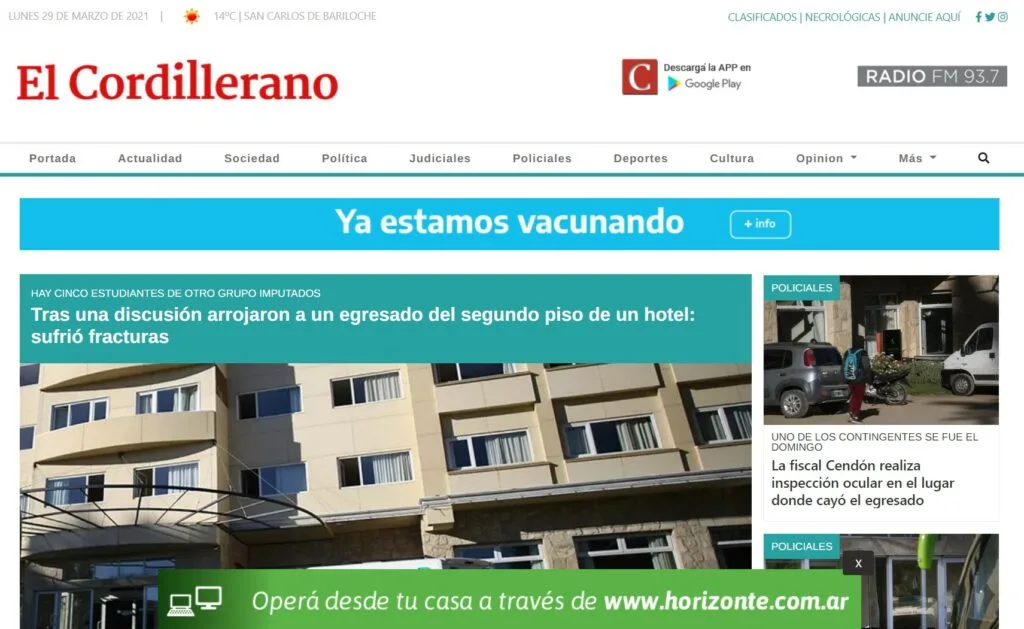 Caso de Éxito: Implementación de nuevo CMS para ElCordillerano