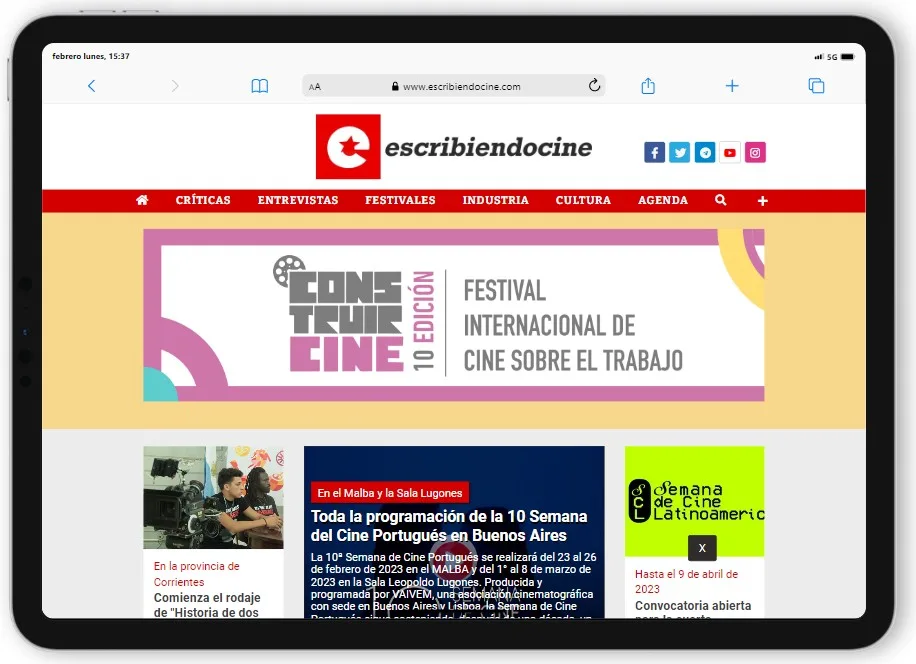 Caso de Éxito: ESCRIBIENDOCINE.COM