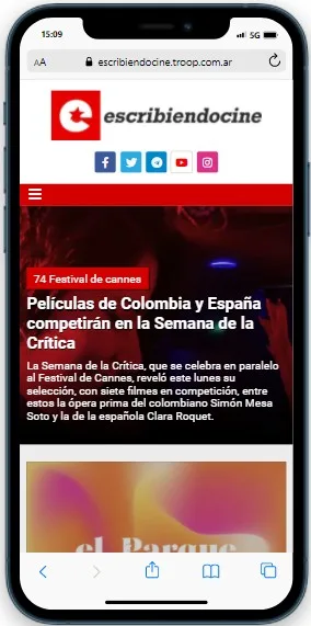 Caso de Éxito: ESCRIBIENDOCINE.COM