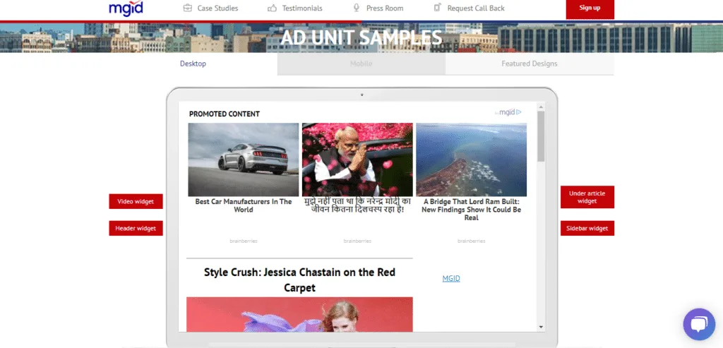 Red publicitaria nativa de MGID