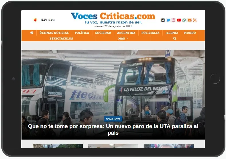Caso de Éxito: VOCESCRITICAS.COM nos eligió para relanzar su medio digital
