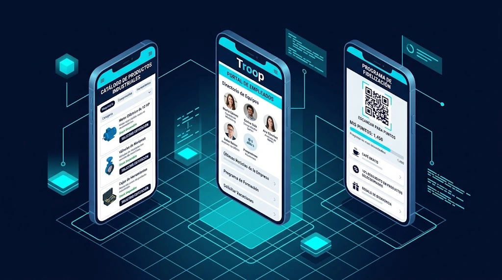 Desarrollo de Apps Mobile iOS y Android - Troop Software Factory
