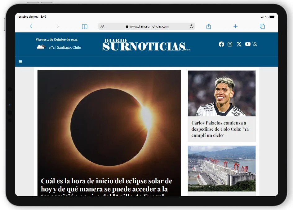 Caso de Éxito: Migración de Diariosurnoticias.com periódico de Chile