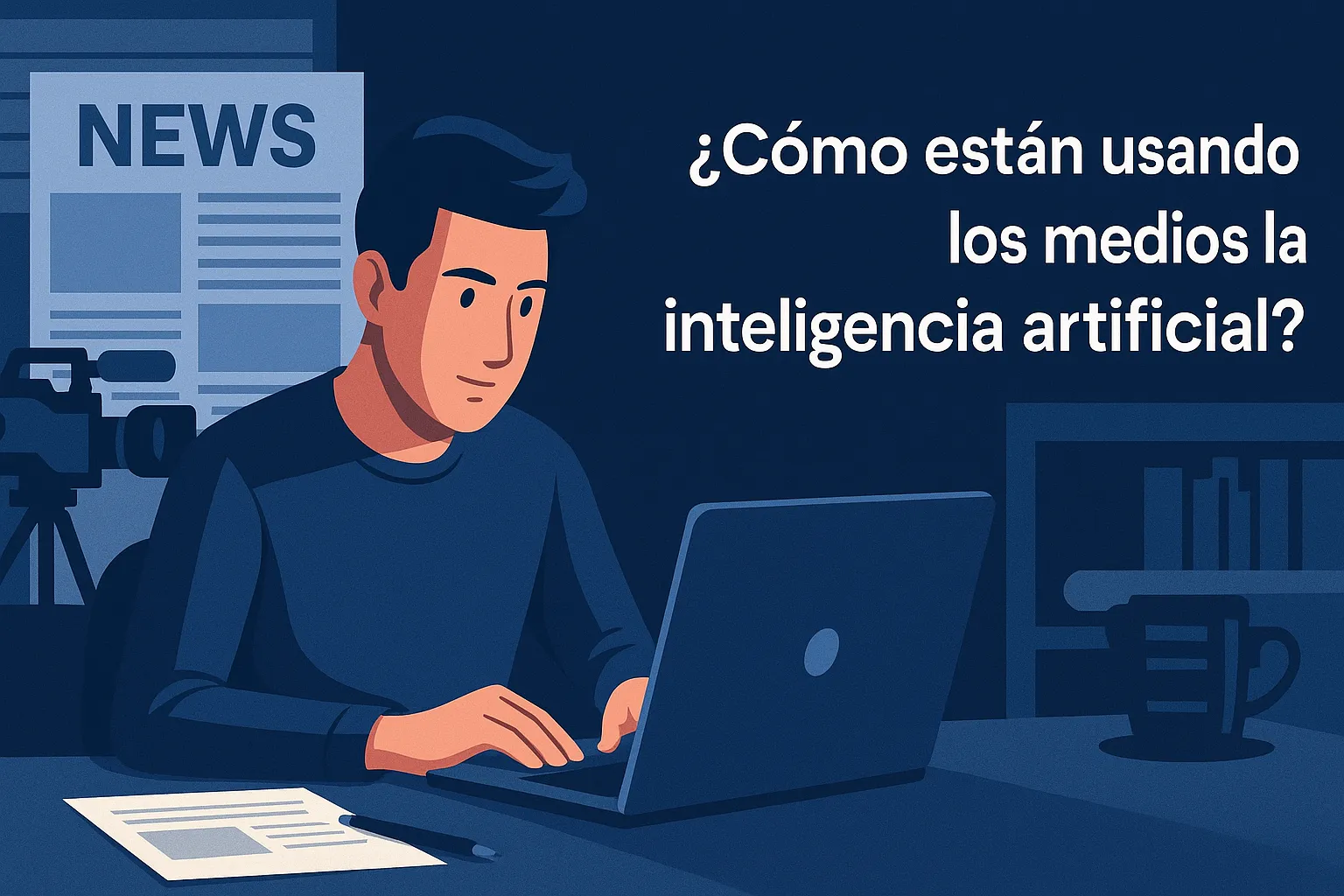 Cómo los medios están aprovechando la inteligencia artificial para transformarse