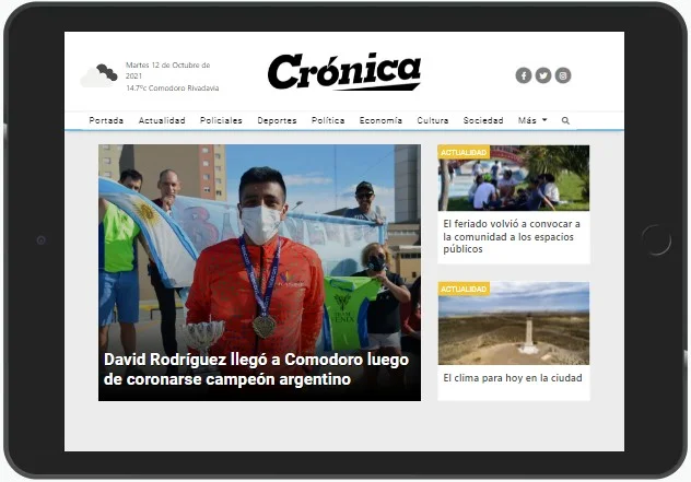Caso de Éxito: DIARIOCRONICA.COM.AR