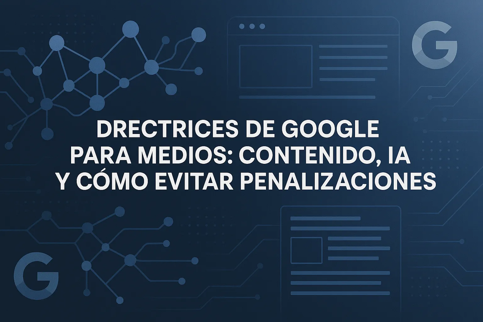 Manual del Editor: Navegando las Directrices de Google y la IA en la Redacción Moderna