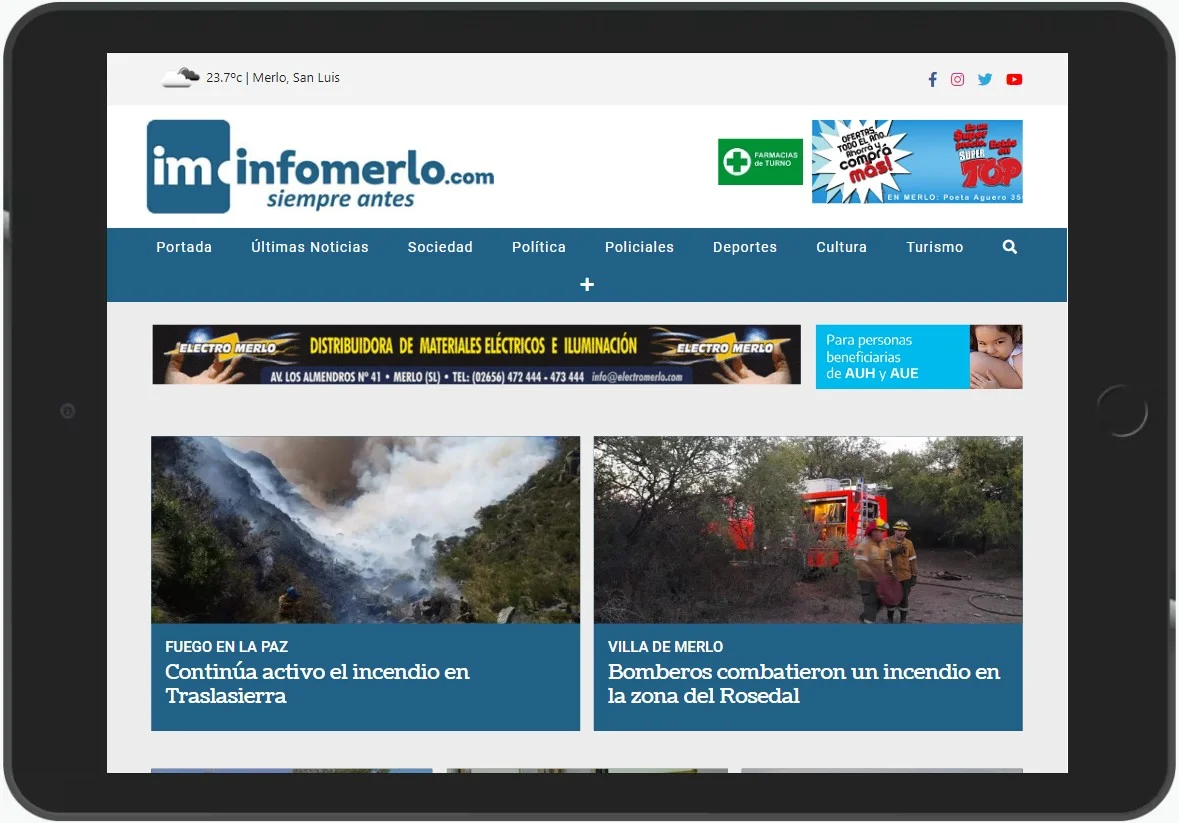 Caso de Éxito: INFOMERLO.COM migración a nuestro nuevo CMS