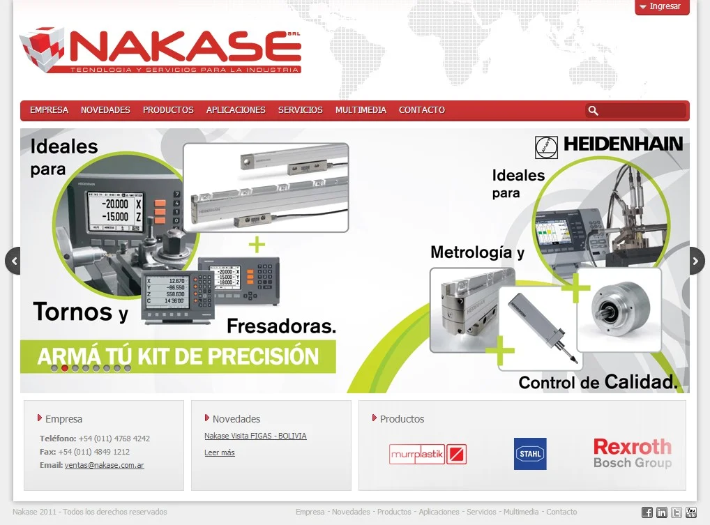 Nakase | Mejoras y desarrollos a medida para la web