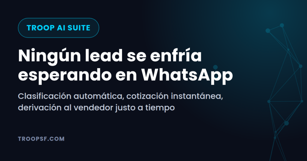 Troop AI Suite vs. Zapier: por qué no automatizamos tu empresa con herramientas genéricas
